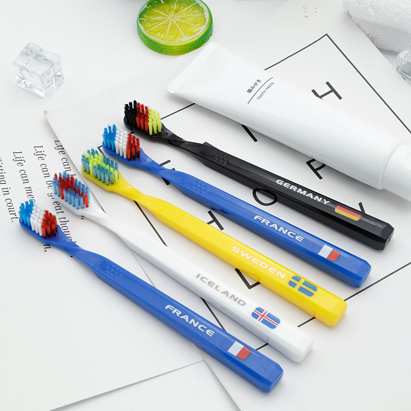 New flag pattern toothbrush | TGN Toothbrush Manufacturers