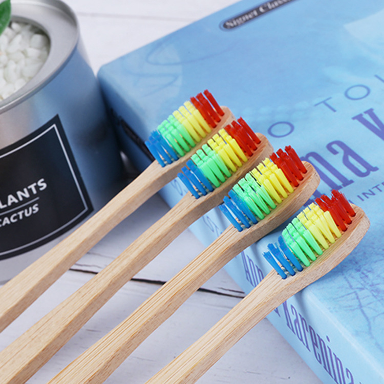 Rainbow color toothbrush | TGN Toothbrush Manufacturers